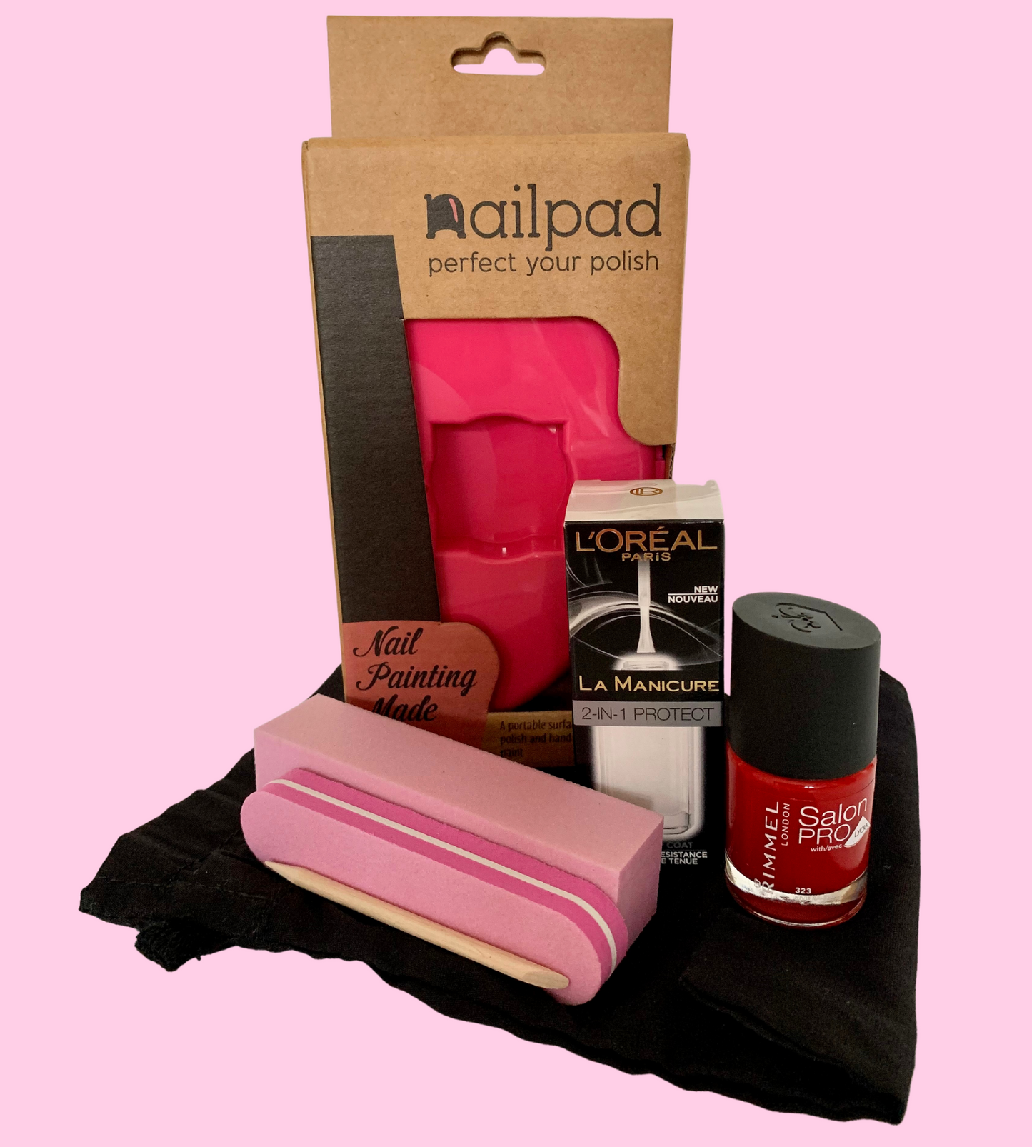 All In One Home Mani & Pedi Nailpad Set