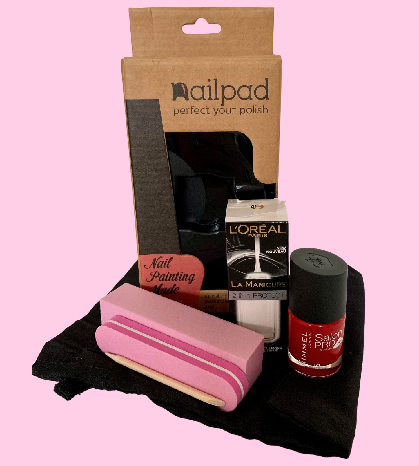 All In One Home Mani & Pedi Nailpad Set