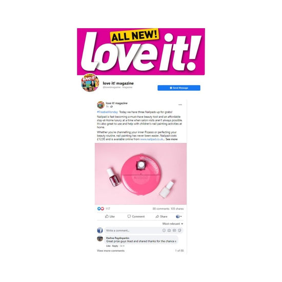 Love it! magazine with Nailpad featured